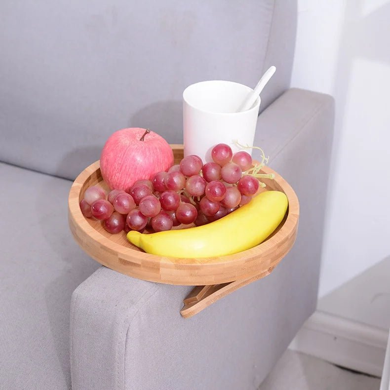 Plateau Clip-On en Bambou Naturel