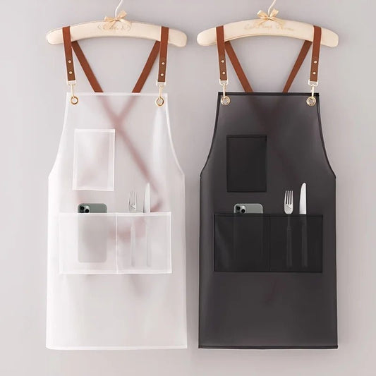 Tablier cuisine imperméable : élégance et praticité
