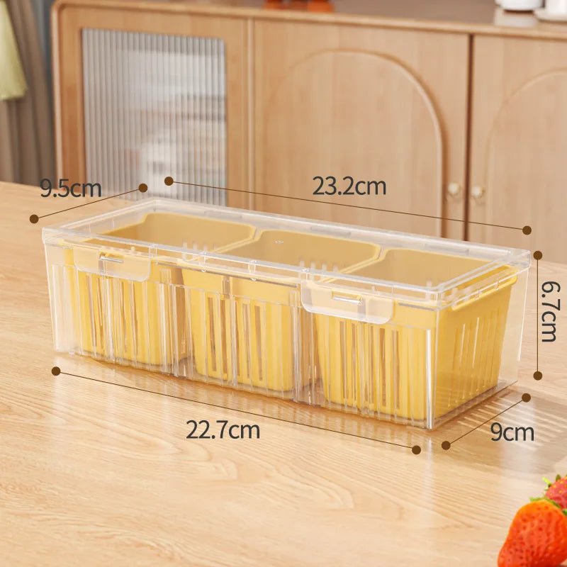 Boîtes  Alimentaire à 3 Compartiments