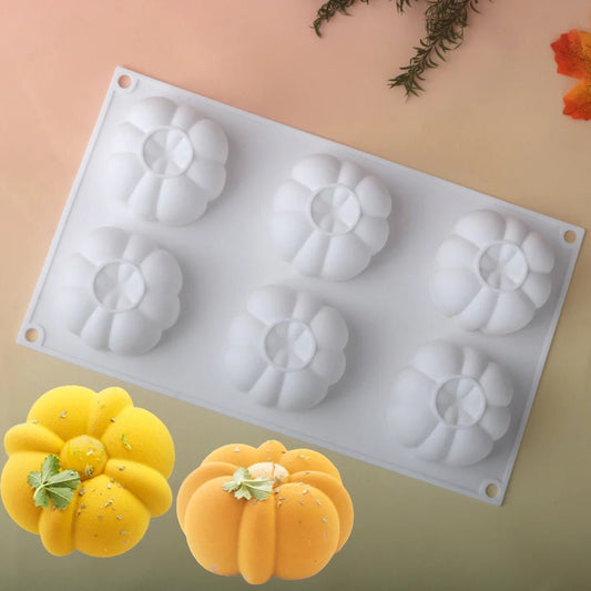 Moule en silicone nuage citrouille et marguerite