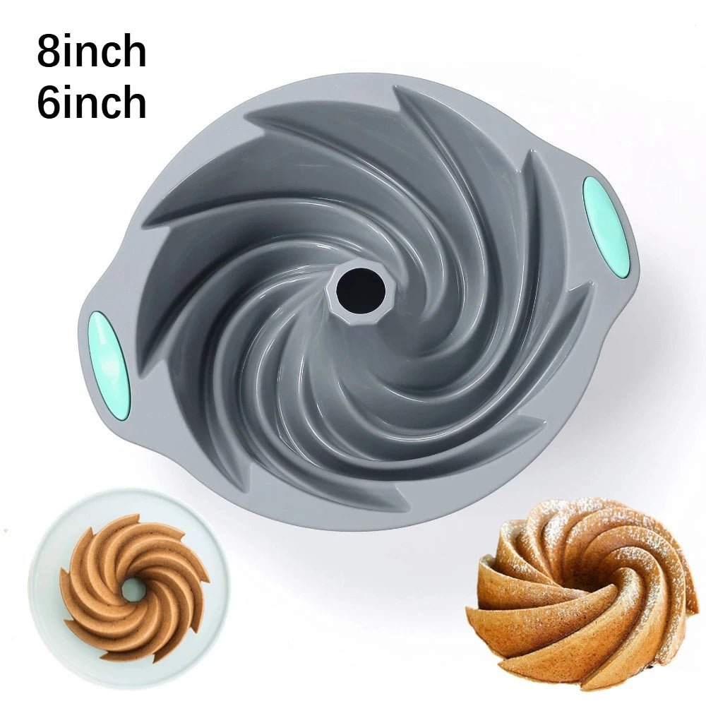 Moule à Gâteau Cyclone en Silicone
