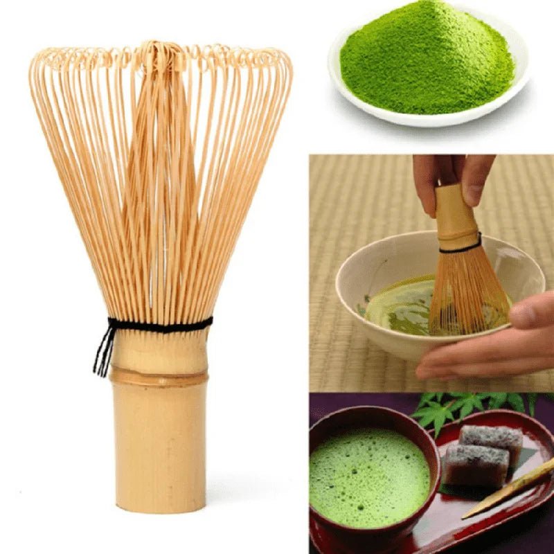 Fouet Ă  Matcha Japonais en Bambou