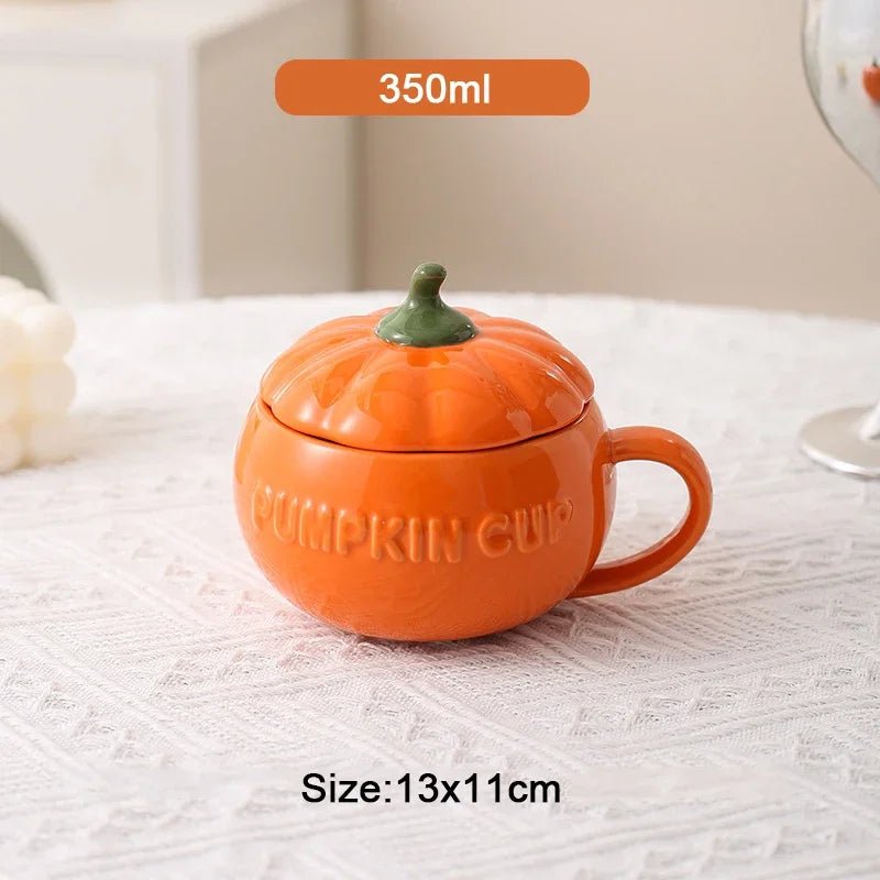 Mug Citrouille en ceramique pour Halloween
