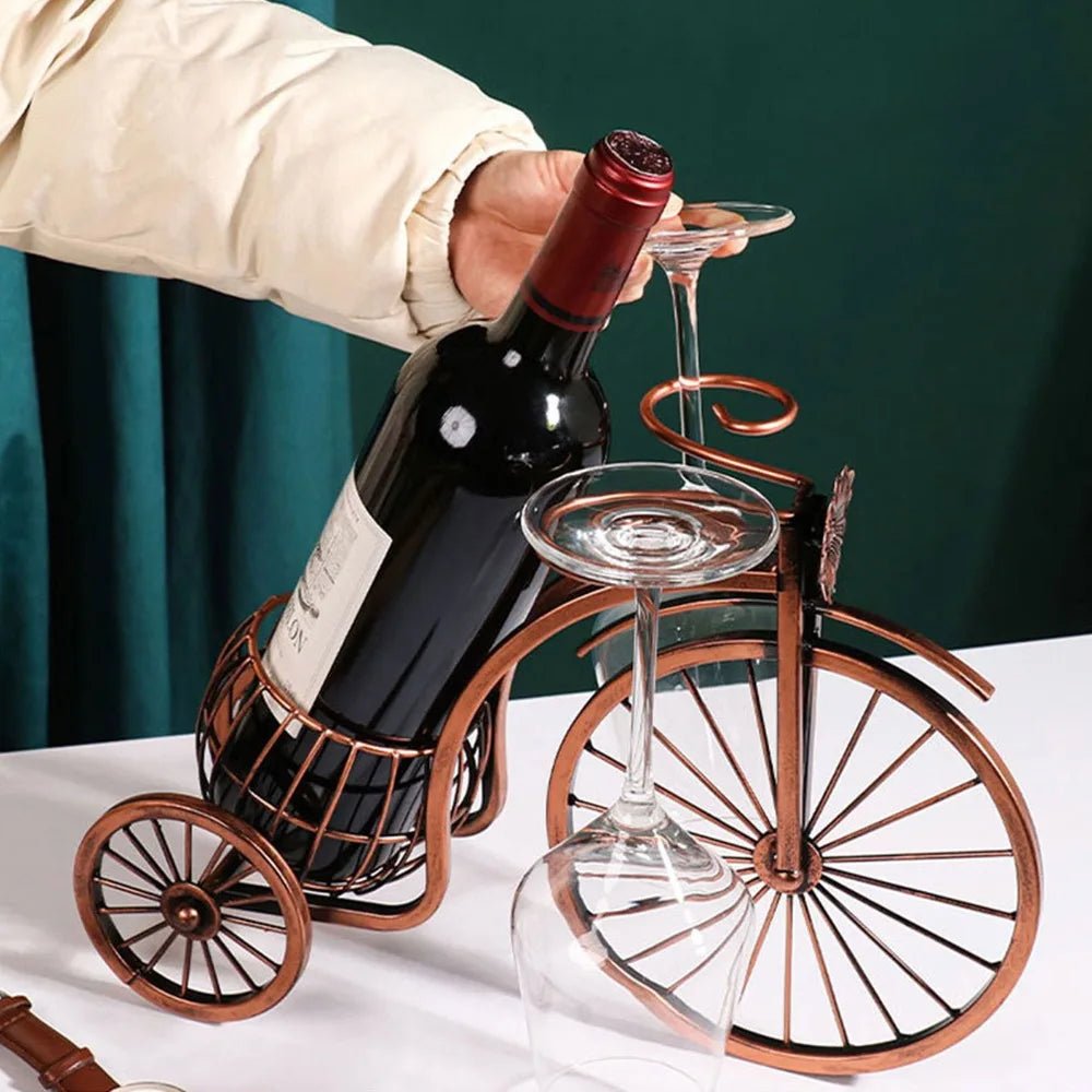 Porte-bouteille Tricycle Vintage