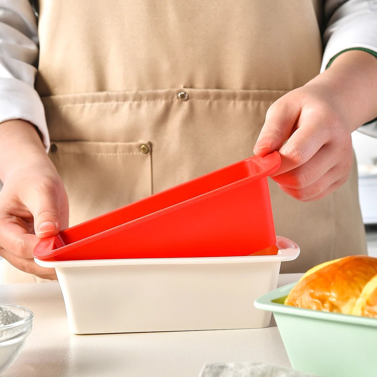 Moule rectangulaire en silicone