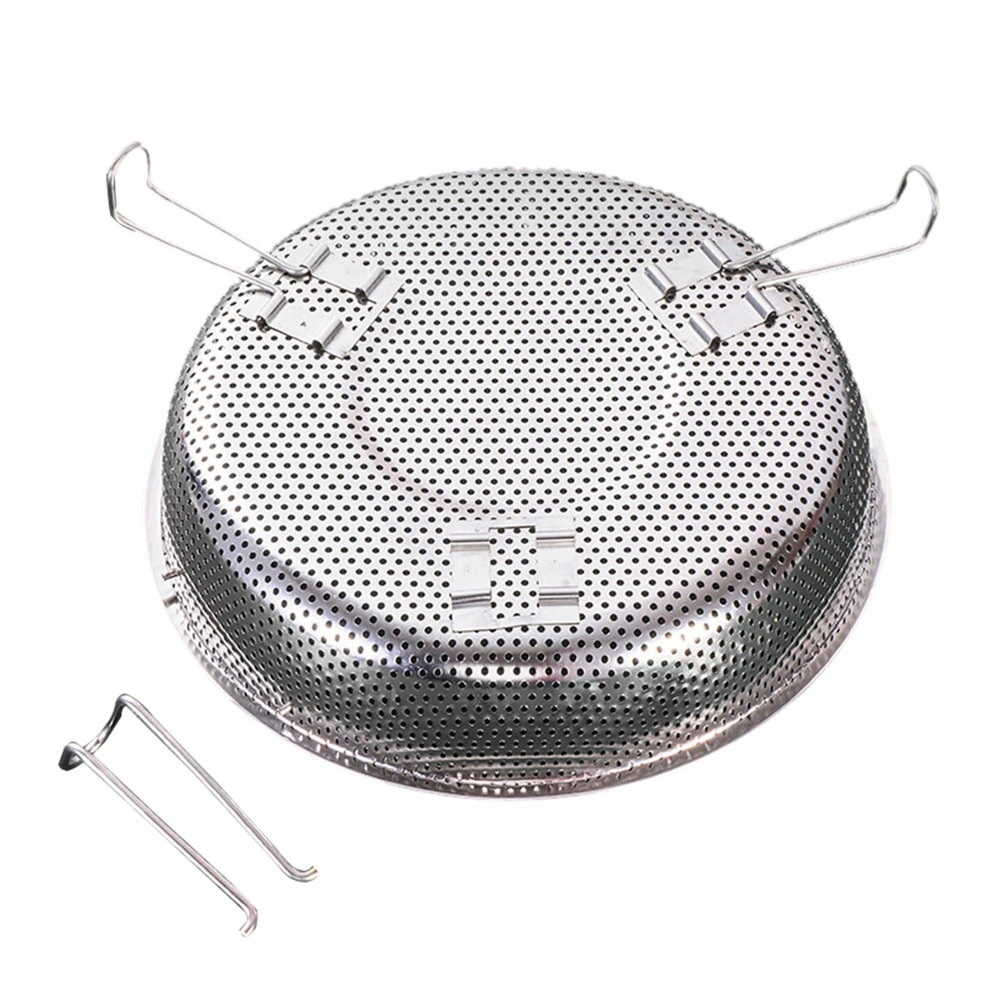 Panier Vapeur Inox Multifonction – Support à Poignées pour Cuisson Saine et Pratique