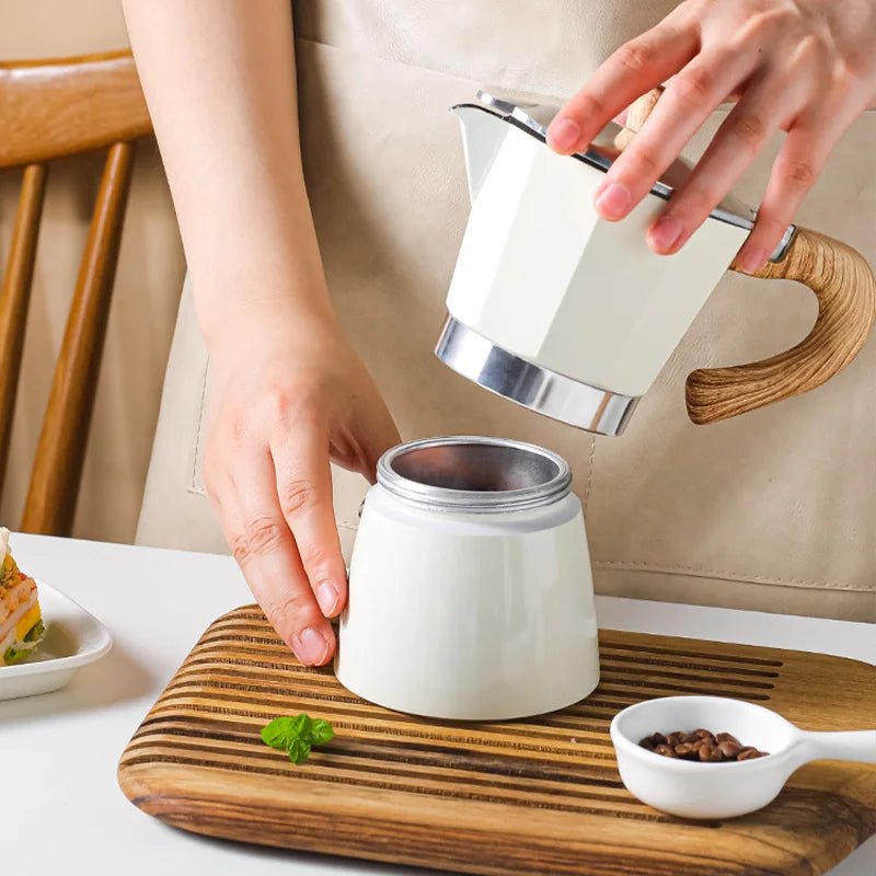 Cafetière Moka au design octogonal - Boutique Cuisine AZ