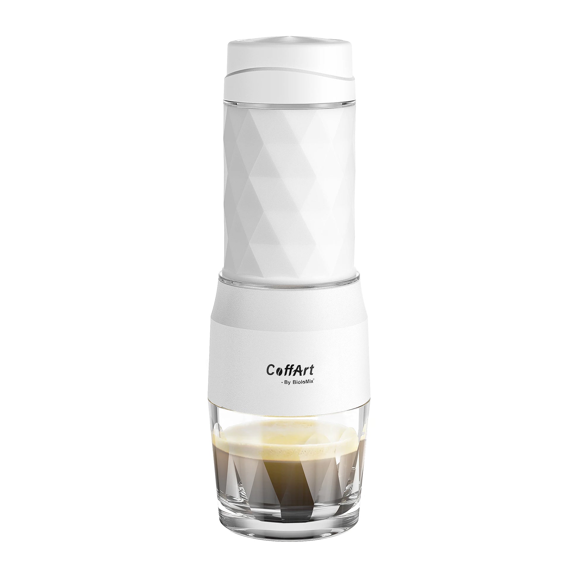 Machine à expresso portable compatible avec capsules et café moulu