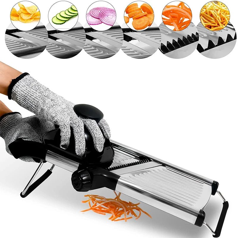 Mandoline Multifonction Acier Inox