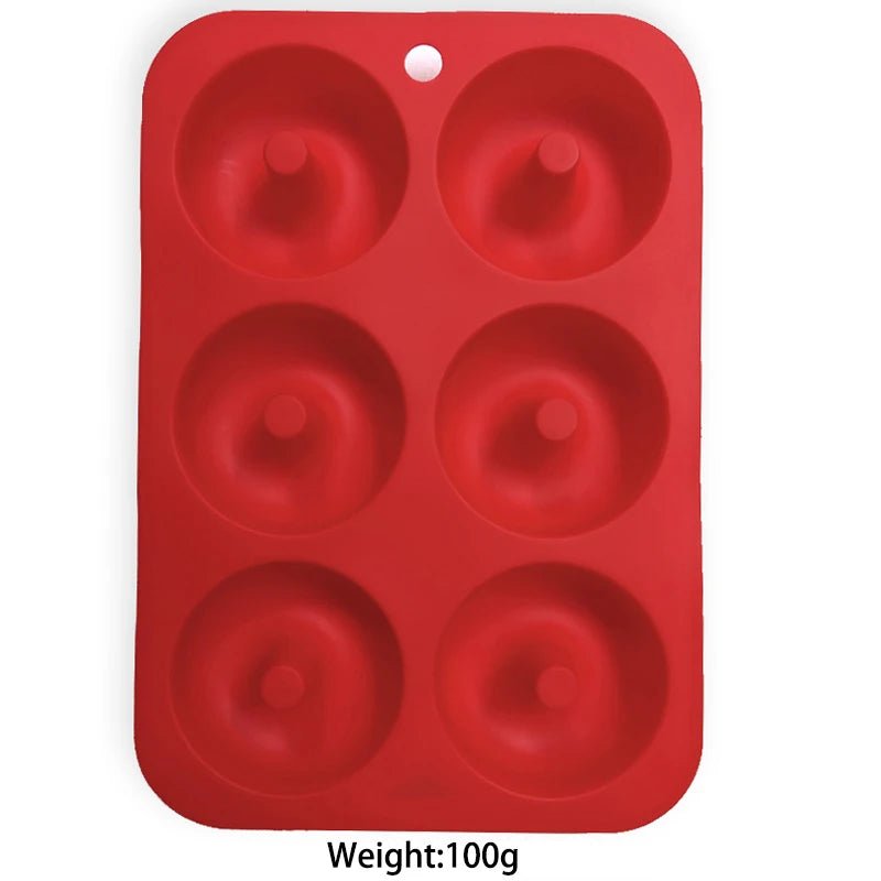 Moule à Donuts en Silicone Antiadhésif