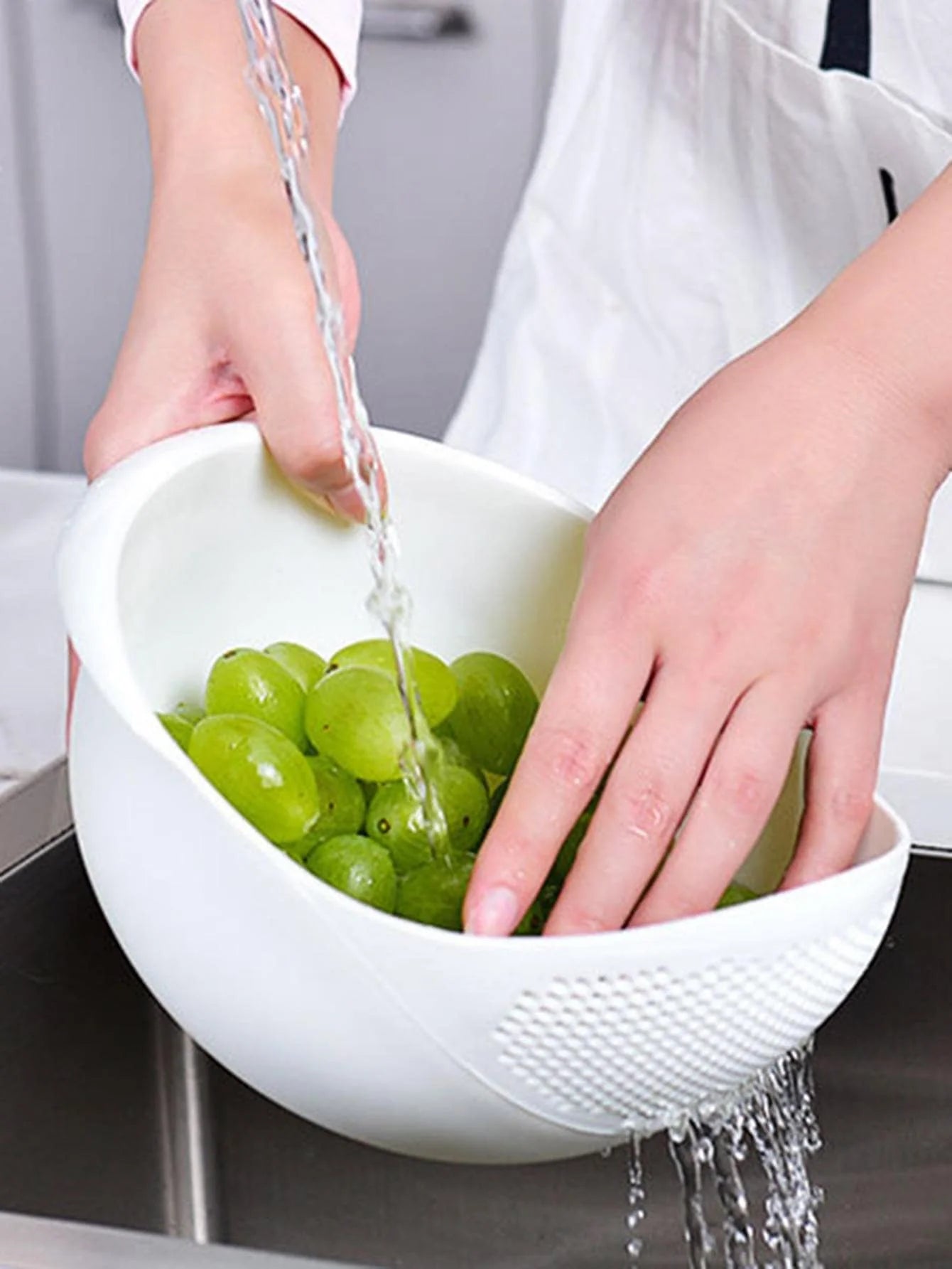 Panier Égouttoir – Lavage Riz, Fruits & Légumes