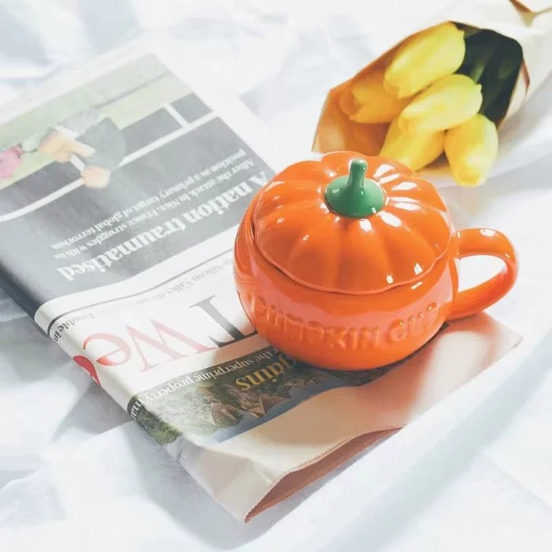 Mug Citrouille en ceramique pour Halloween