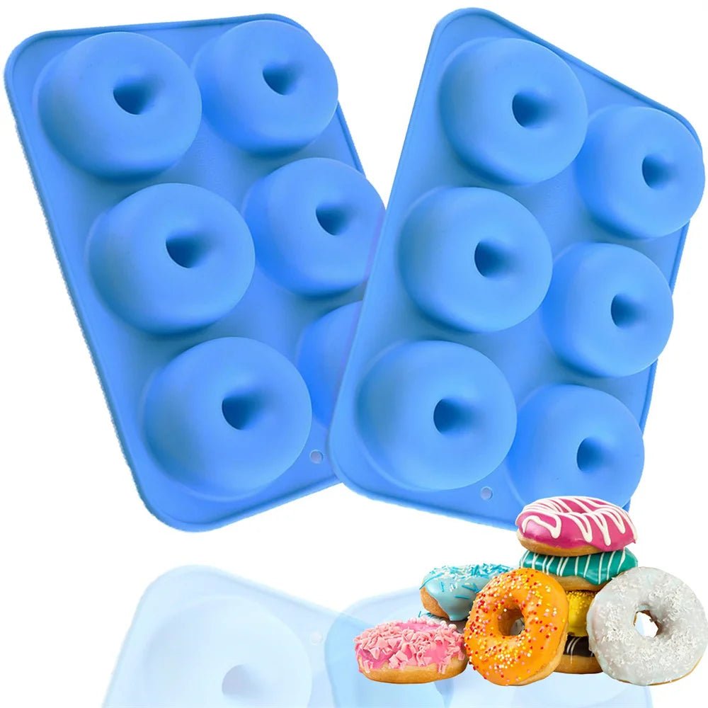 Moule à Donuts en Silicone Antiadhésif