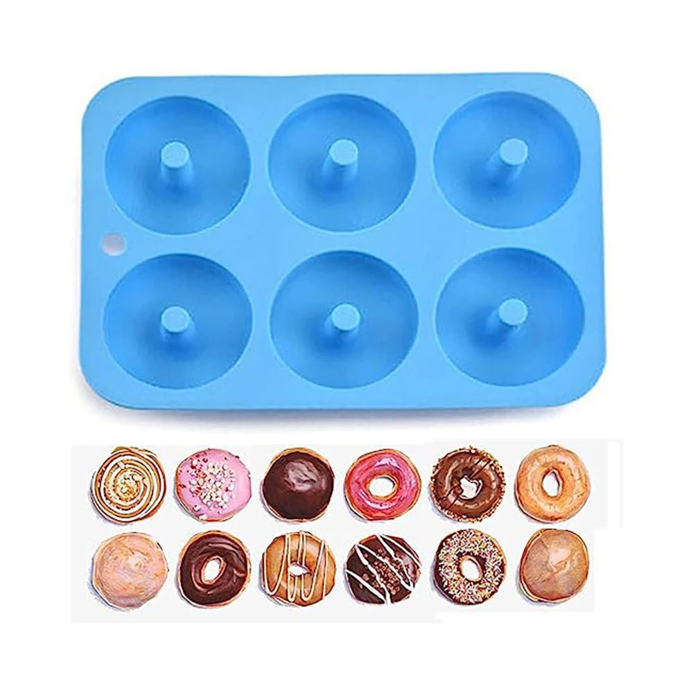 Moule à Donuts en Silicone Antiadhésif
