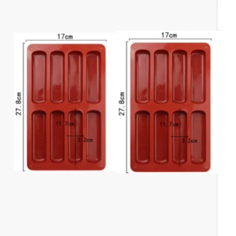 Moule à gâteau en silicone 3D – Barres gourmandes maison