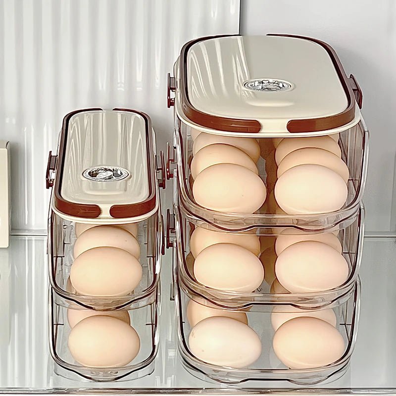 Boîte Range-Œufs  à Roulement Automatique