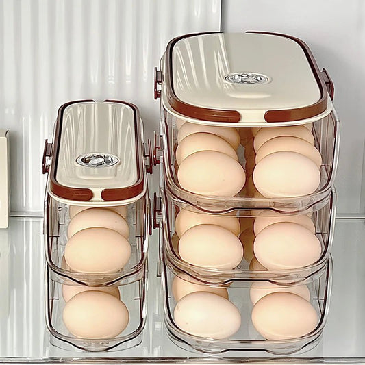 Boîte Range-Œufs  à Roulement Automatique