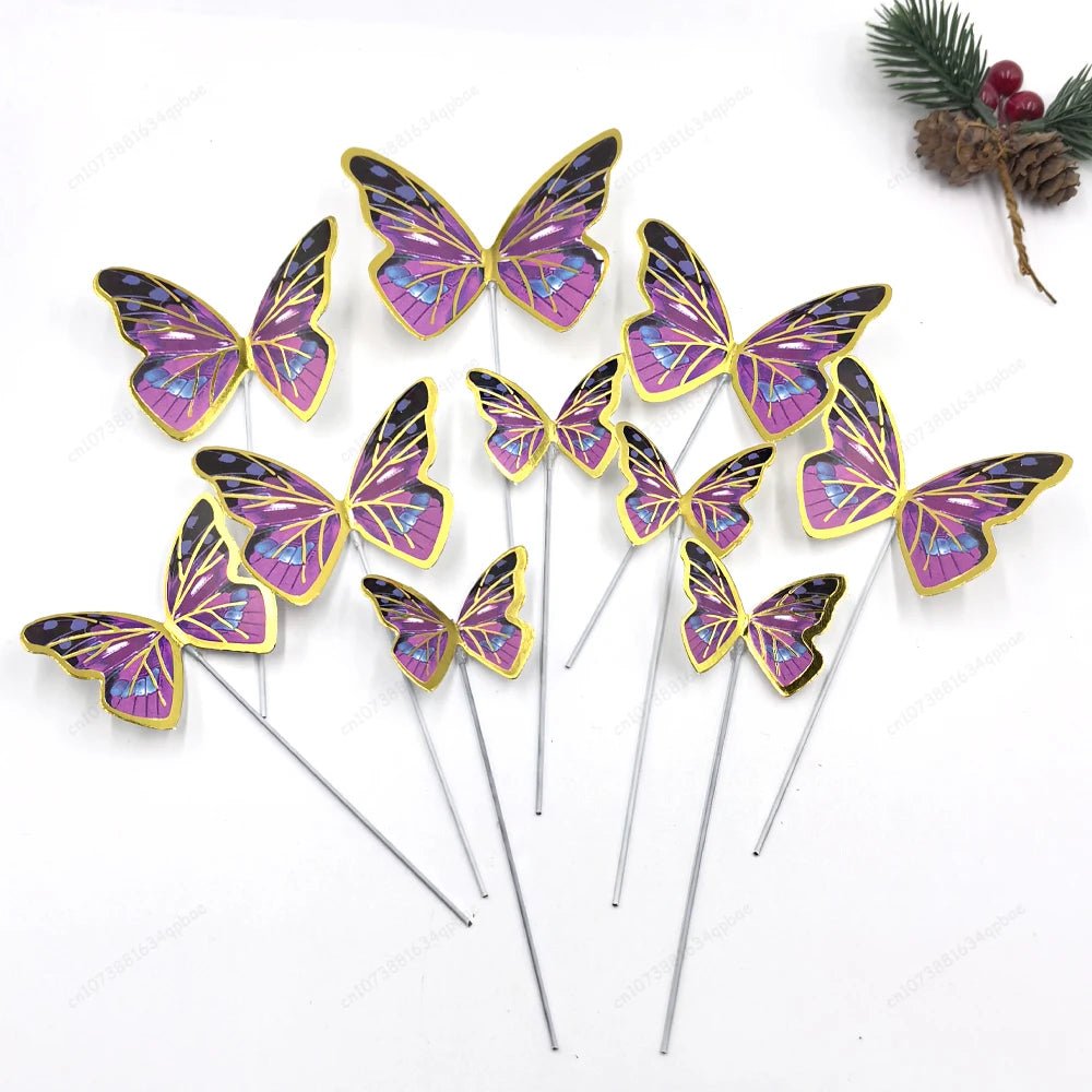 Décoration papillons pour gâteaux
