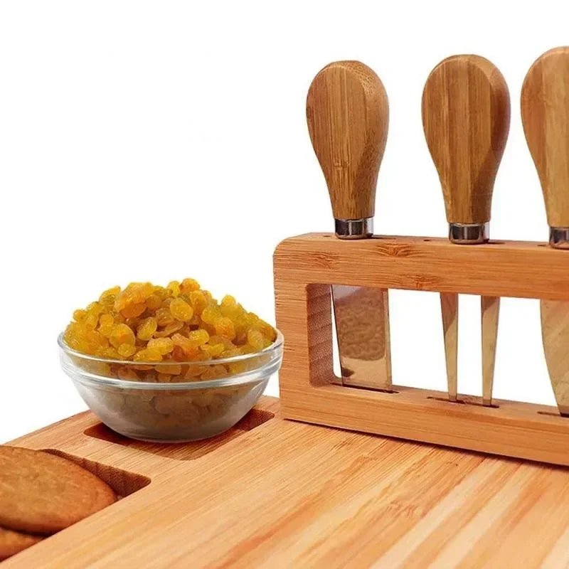Planche Ă  Fromages en Bambou Premium