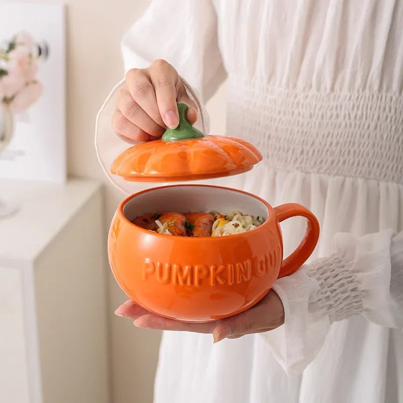 Mug Citrouille en ceramique pour Halloween