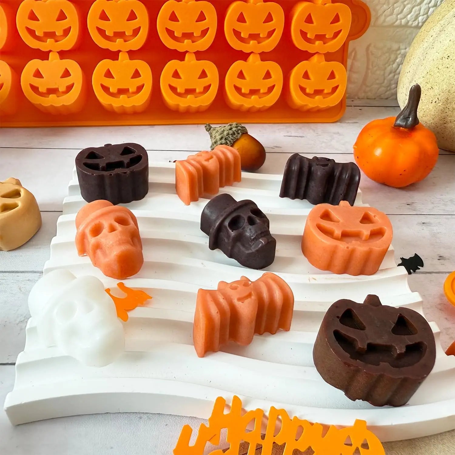 Moule de PĂątisserie en silicone Halloween