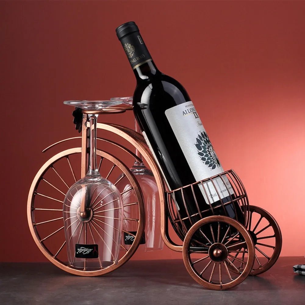 Porte-bouteille Tricycle Vintage