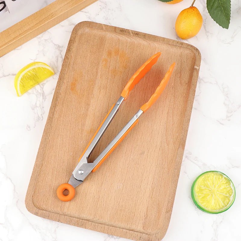 Pince de Cuisine BBQ Multifonction en Acier et Silicone - Boutique Cuisine AZ