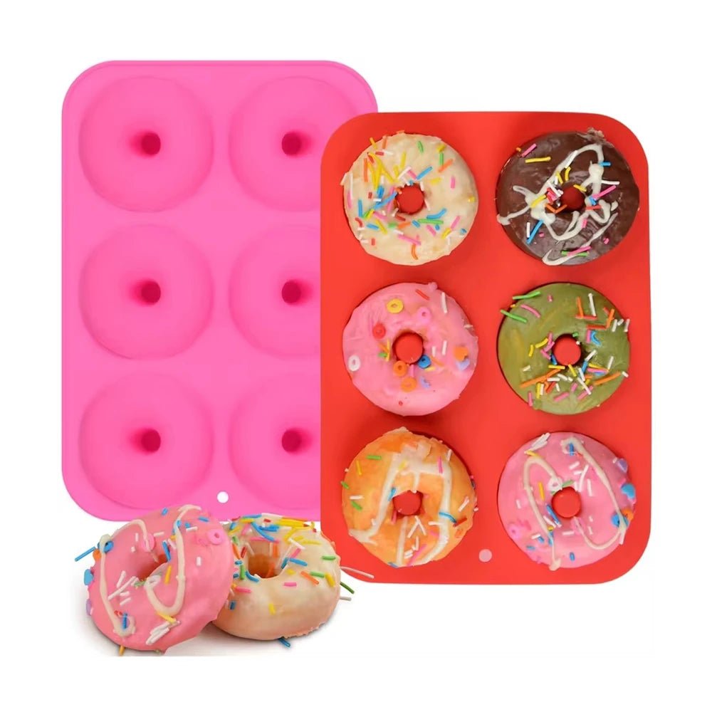 Moule à Donuts en Silicone Antiadhésif