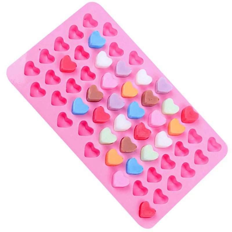 Moules Cœurs en Silicone pour Pâtisserie