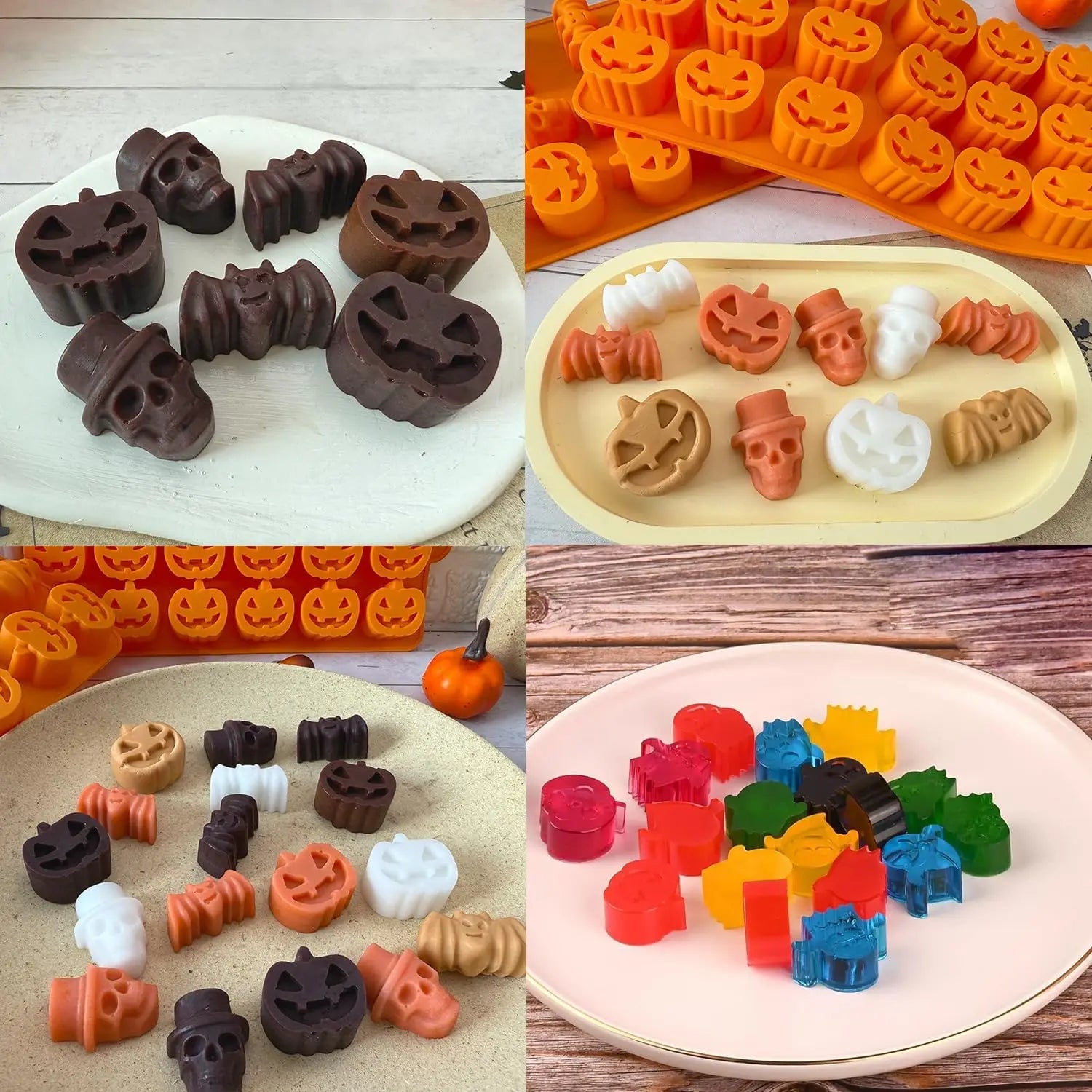 Moule de PĂątisserie en silicone Halloween
