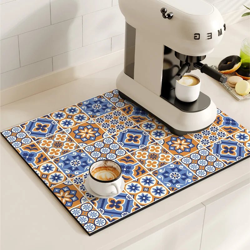 Tapis Barista Antidérapant  Style Vintage