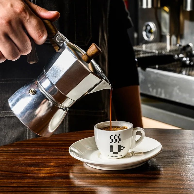 Cafetière Moka au design octogonal - Boutique Cuisine AZ