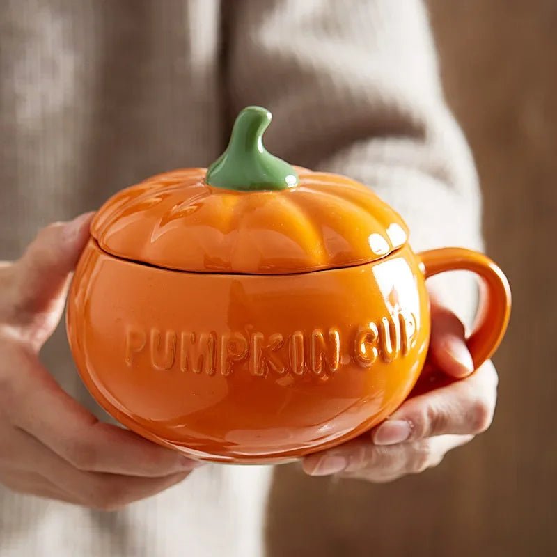 Mug Citrouille en ceramique pour Halloween