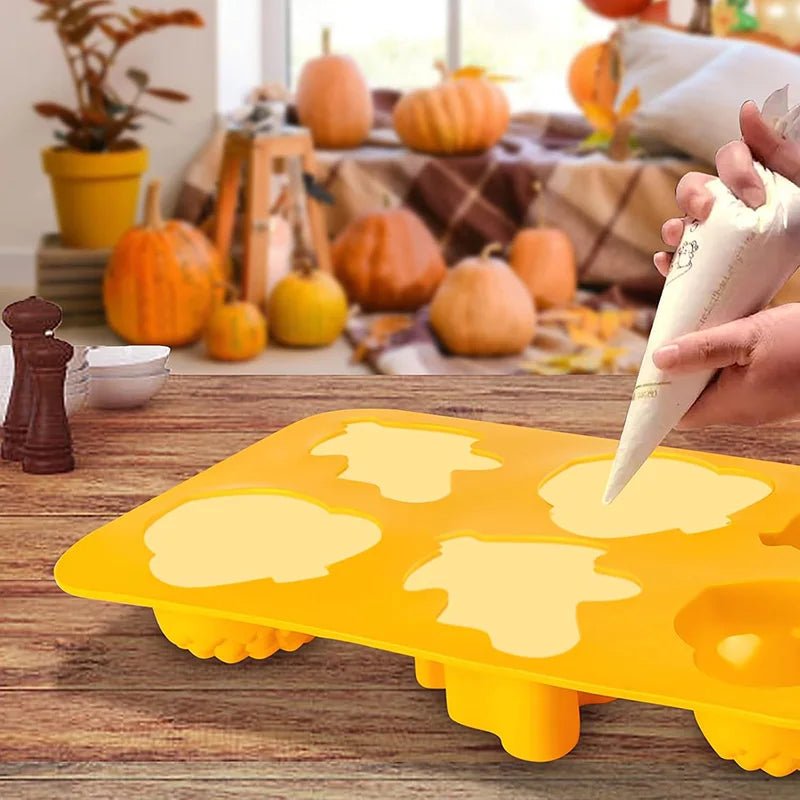 Moule Silicone fruit du chĂȘne et Feuilles