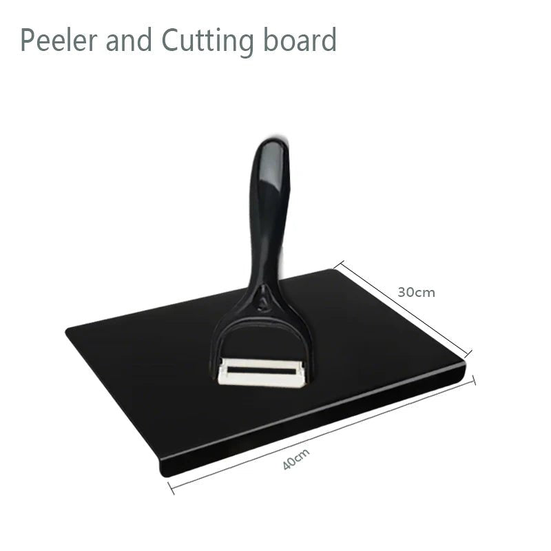 Planche à Découper Acrylique Light TOP – Protection Élégante de Comptoir avec Rebord Antidérapant
