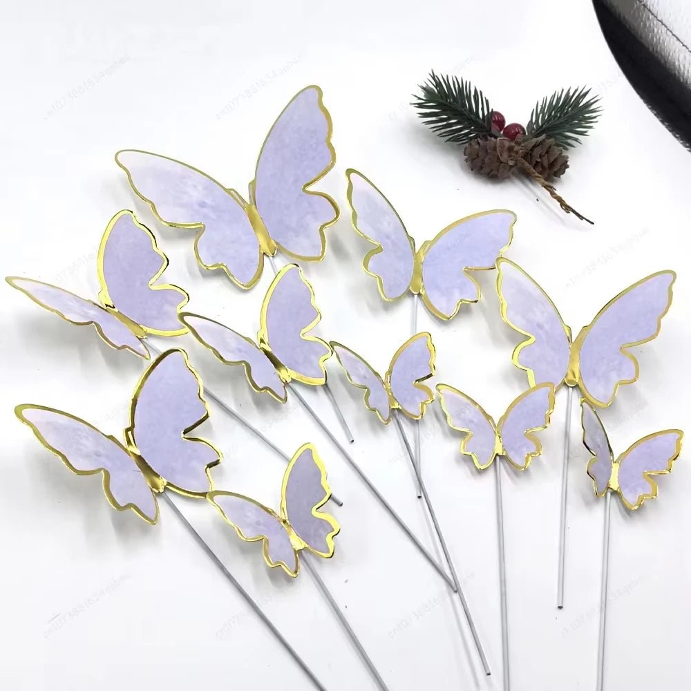 Décoration papillons pour gâteaux
