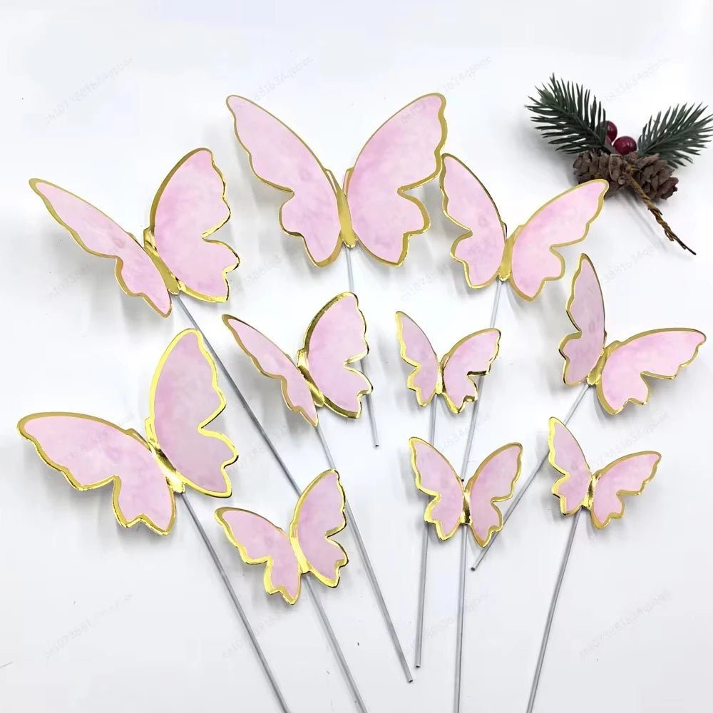 Décoration papillons pour gâteaux
