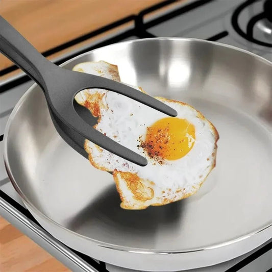 Spatule-Pince 2-en-1 en Silicone