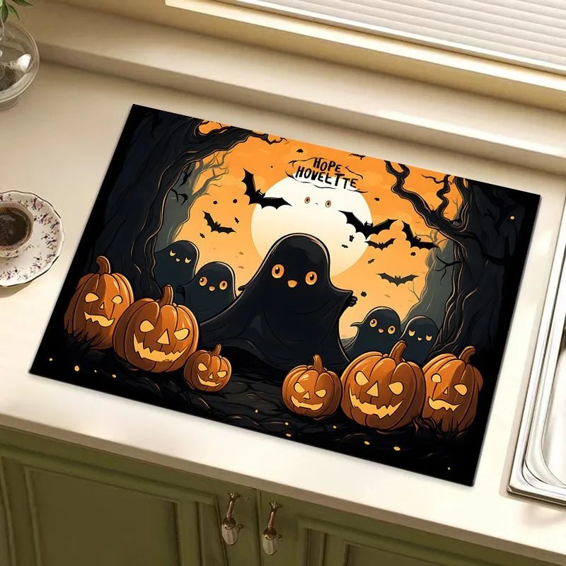 Tapis Égouttoir Halloween pour transforme votre space