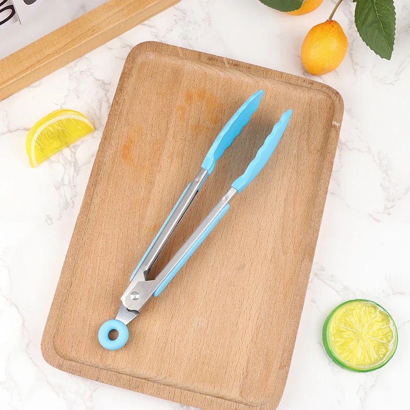 Pince de Cuisine BBQ Multifonction en Acier et Silicone - Boutique Cuisine AZ