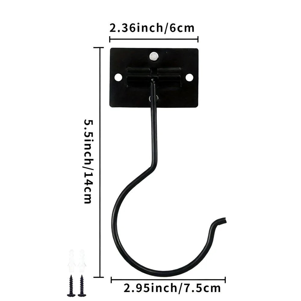 Crochet Métallique Pliable Auto-Adhésif pour Bananes & Raisins