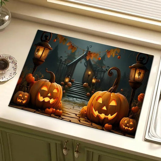 Tapis Égouttoir Halloween pour transforme votre space