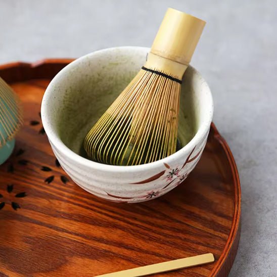 Fouet Ă  Matcha Japonais en Bambou