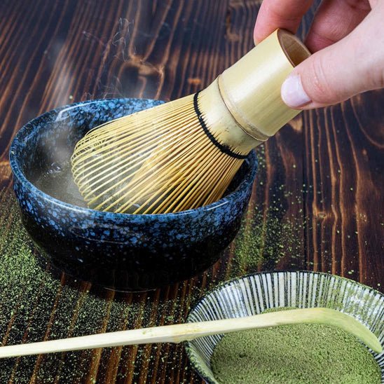 Fouet Ă  Matcha Japonais en Bambou