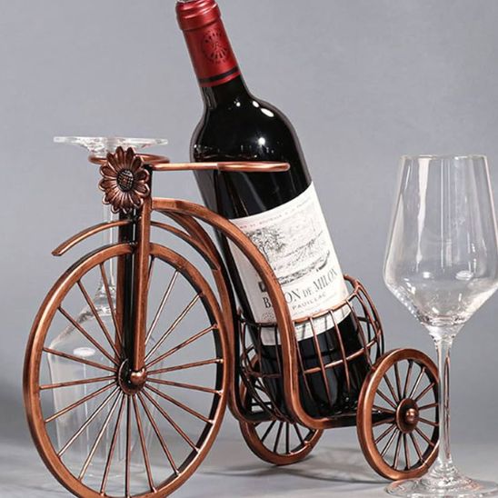 Porte-bouteille Tricycle Vintage
