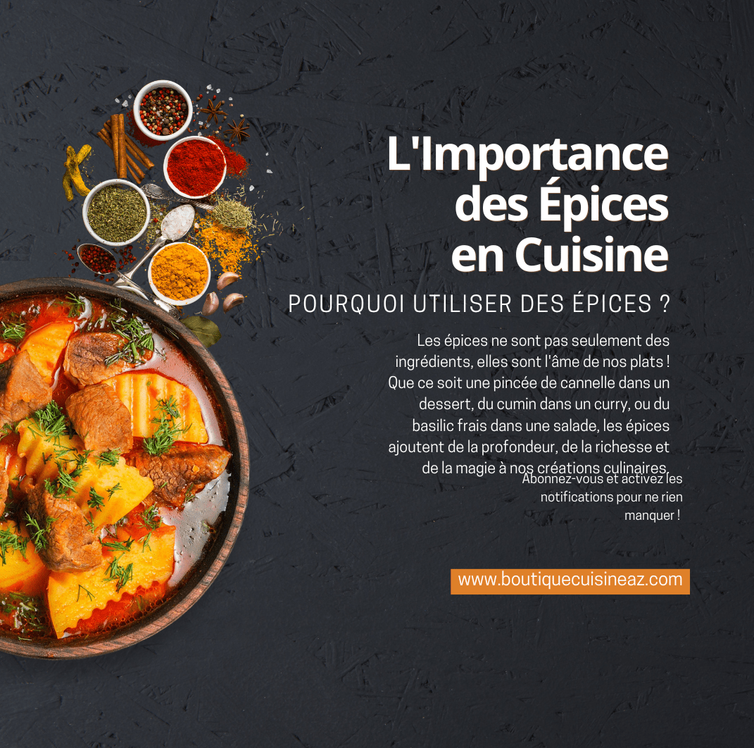 L'Importance des Épices  en Cuisine