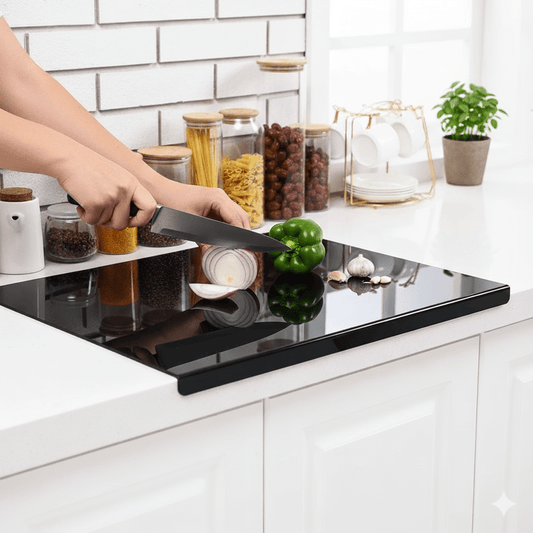 Planche à Découper Acrylique Light TOP – Protection Élégante de Comptoir avec Rebord Antidérapant