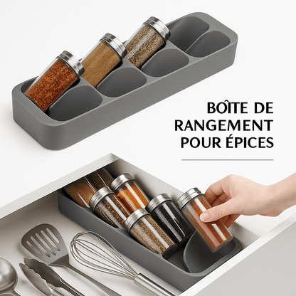 Organisateur de tiroir  pour couverts & épices : l'ordre en cuisine
