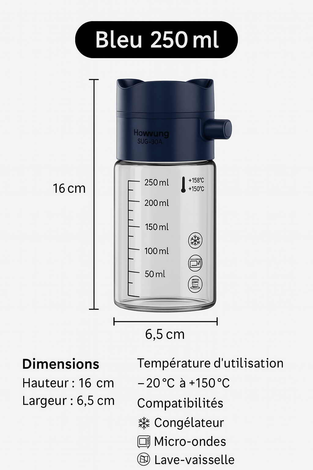 Doseur d'épices pratique - ustensile cuisine mesure cuillère culinaire