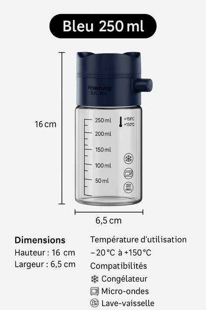 Doseur d'épices pratique - ustensile cuisine mesure cuillère culinaire